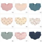 Surakey Baby Bandana Drool Bibs, Muslin Bibs for Drooling Teething Cotton Absorbent Hypoallergenic Pullover Newborn (Green) - Image 3
